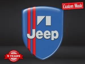 Jeep Custom Decals Trucks Racing Star High Quality
